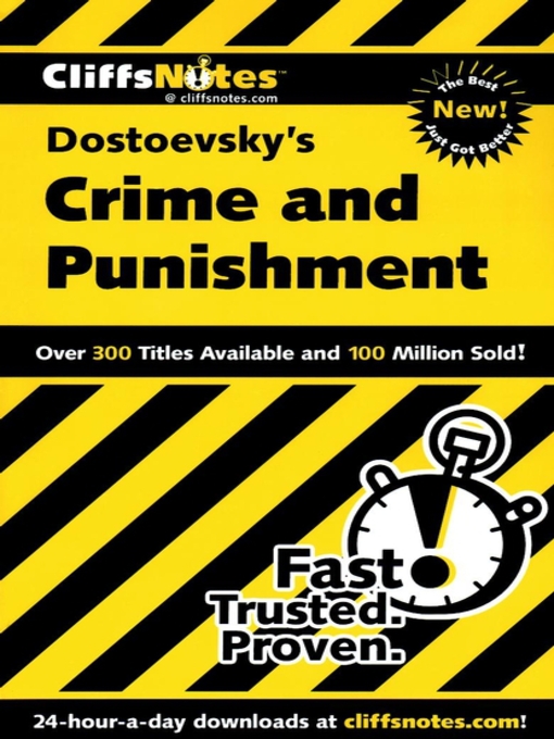 Title details for CliffsNotes on Dstoevsky's Crime and Punishment by James L. Roberts - Available
